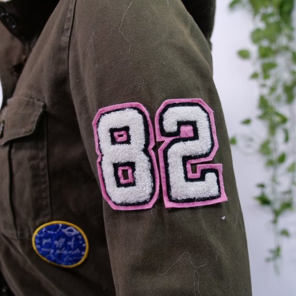 Super cute art pop utility jacket - Picture 6 of 13